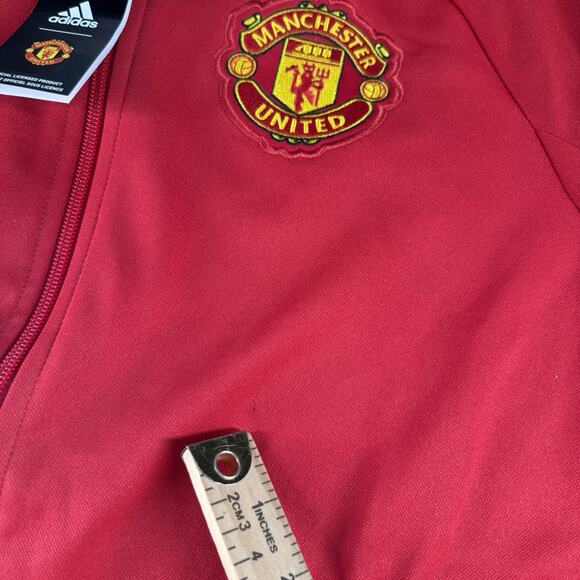 Perfect Manchester United Football Track Top Jacket 2016-2017 (S) Adidas READ - Picture 3 of 5